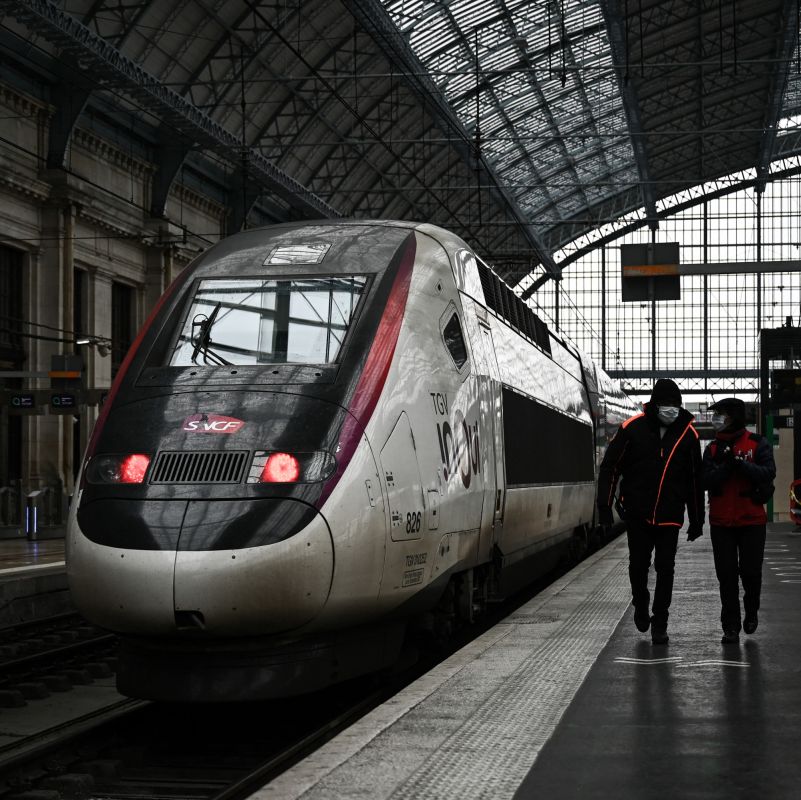Des passagers retenus pendant des heures dans deux TGV bloqués près de Lyon