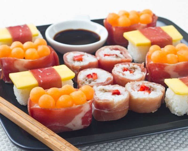 Des sushis revisités pour un apéritif estival