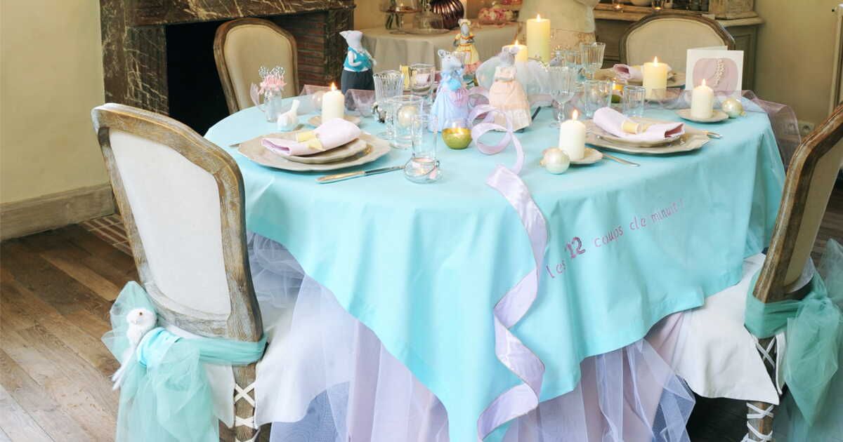 Déco de table féerique