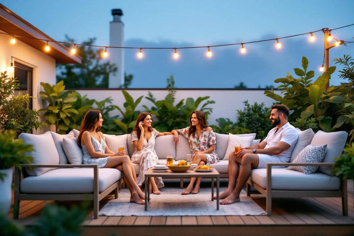 Transformez vos soirées d'été avec le salon de jardin en promo d'E.Leclerc