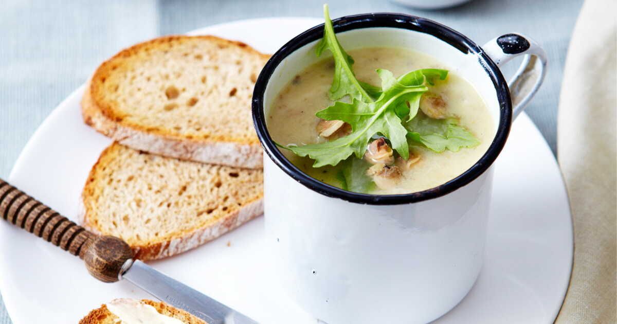 découverte d'un velouté réconfortant de champignons aux noisettes