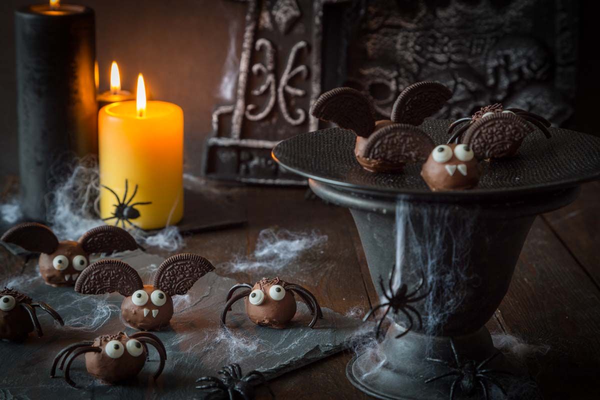 Des truffes oréo terrifiantes pour un Halloween réussi