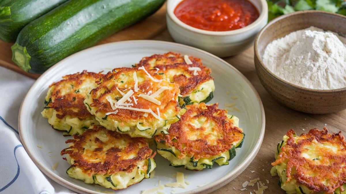 Croustillants beignets de courgettes au parmesan : une recette irrésistible