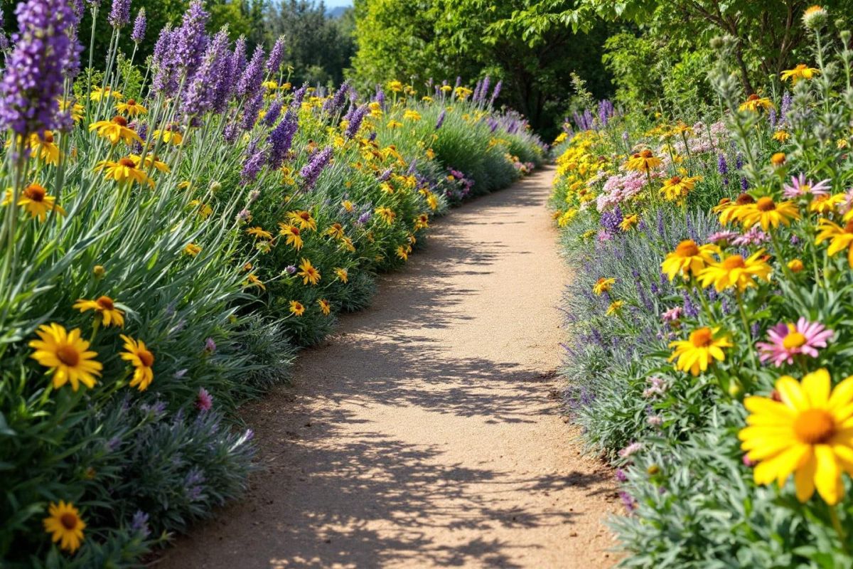 Transformez votre allée estivale en un jardin coloré même lors de la sécheresse