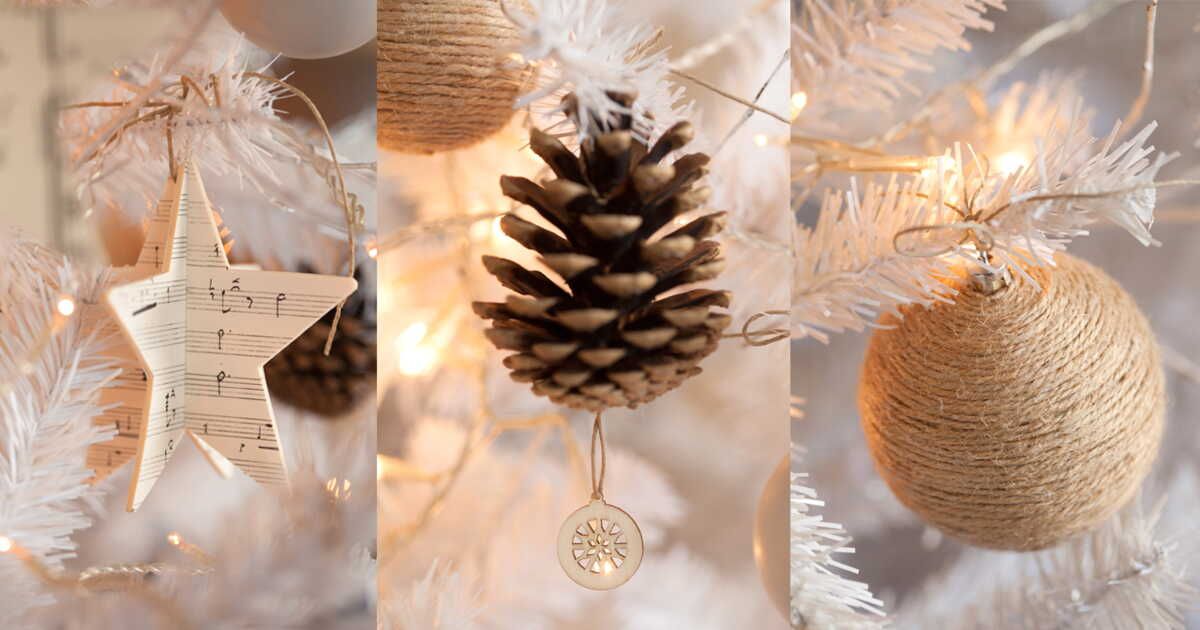 Revêtez vos fêtes de magie avec des boules de Noël naturelles