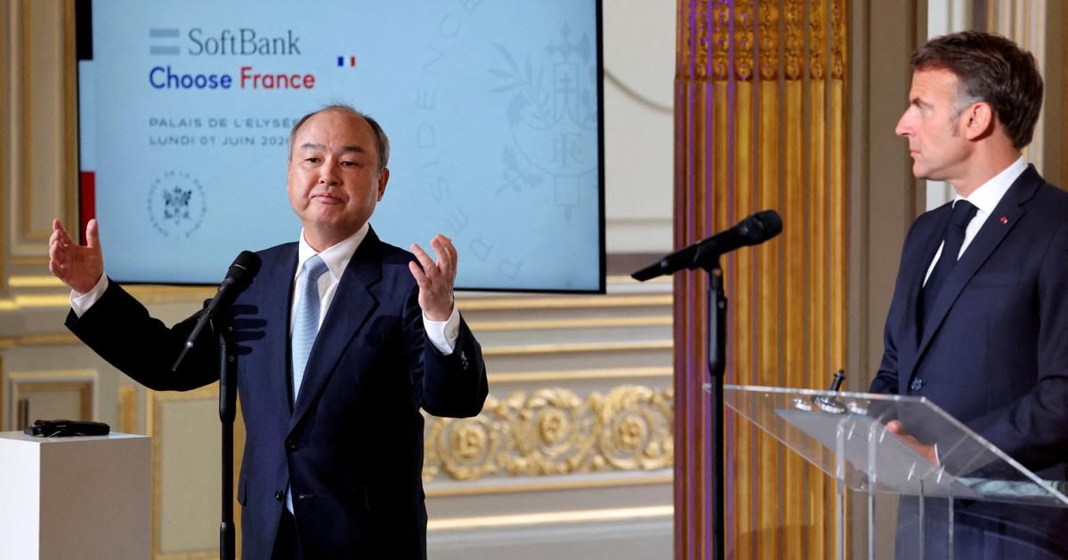 Softbank annonce un investissement de 75 milliards d'euros pour un data center en France