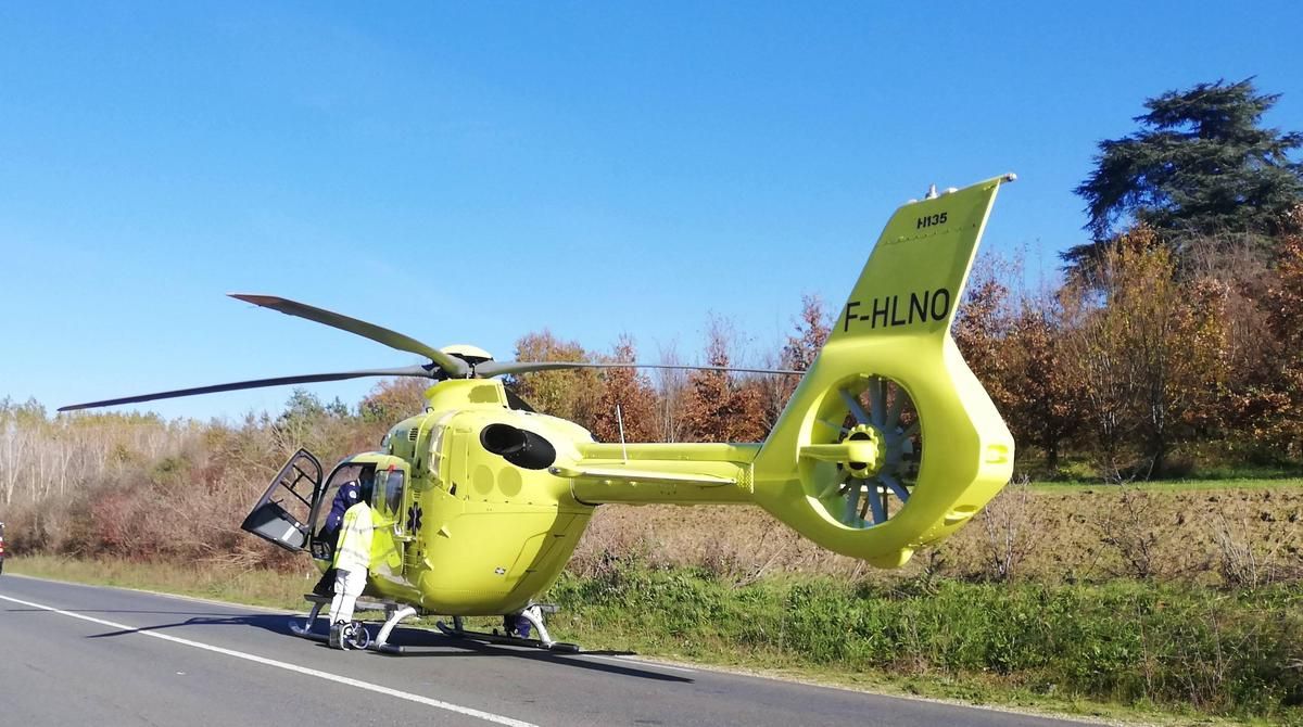 Accident tragique en Dordogne : un octogénaire héliporté dans un état critique