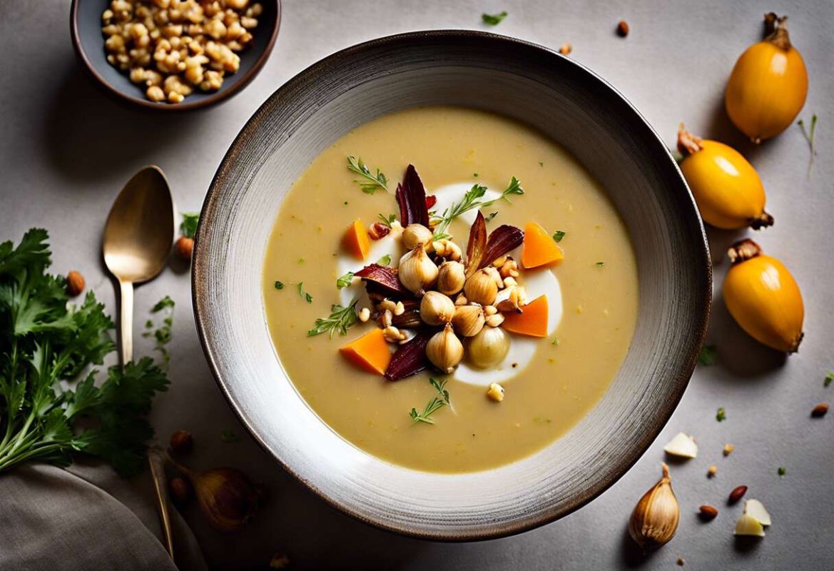 Un velouté de topinambours pour un automne gourmand