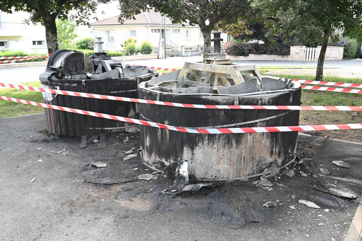Dordogne : un incendiaire condamné pour avoir brûlé des points de collecte de déchets