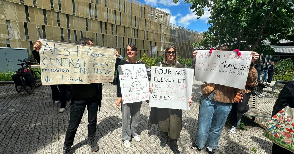 Les accompagnants d'élèves en situation de handicap demandent des conditions de travail décentes