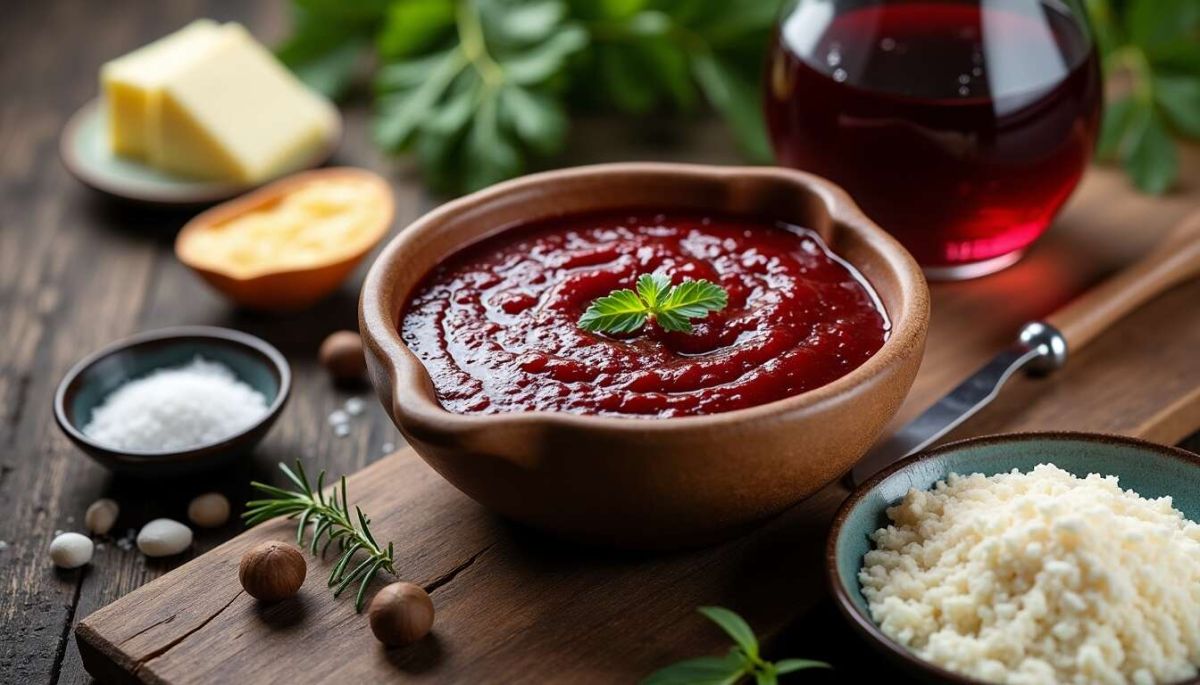 la sauce au vin rouge revisitée : un classique incontournable en cuisine
