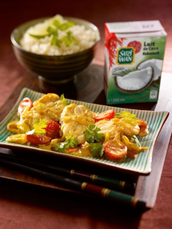 Curry de lotte au lait de coco : un voyage culinaire exotique