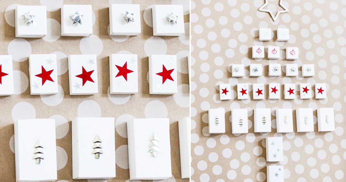 les petites boîtes surprises de l'avent : un cadeau rempli de magie