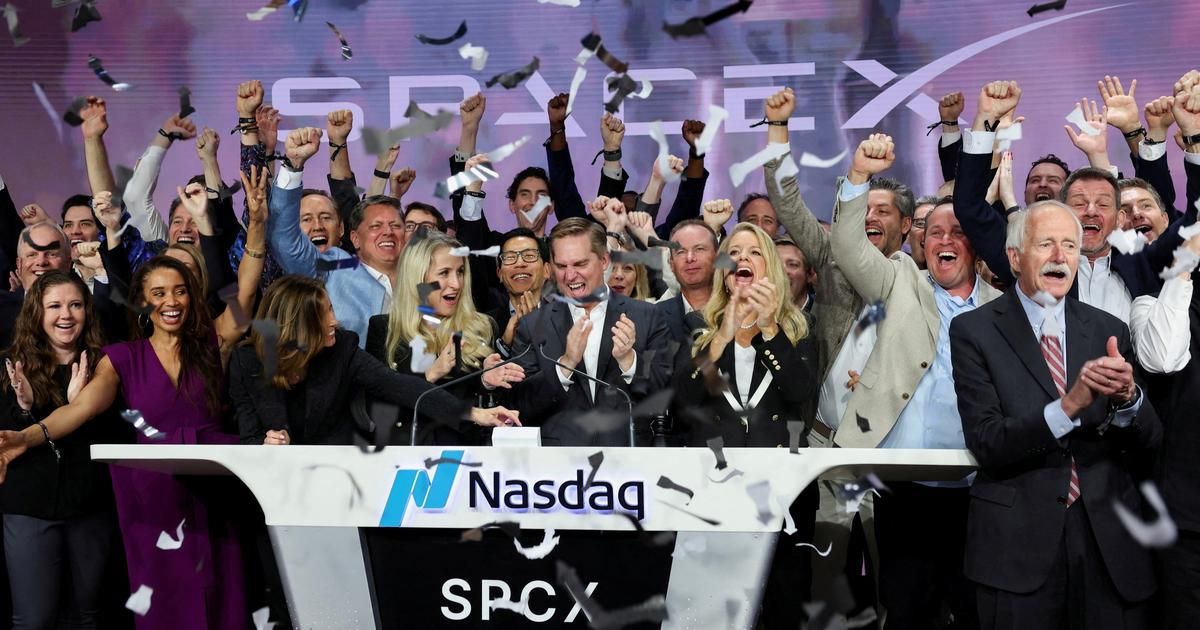 SpaceX fait forte impression à Wall Street avec une introduction record