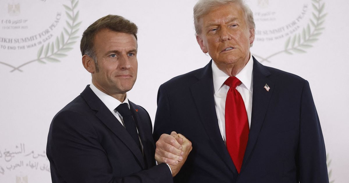 Macron et Trump célèbrent l'indépendance américaine au château de Versailles