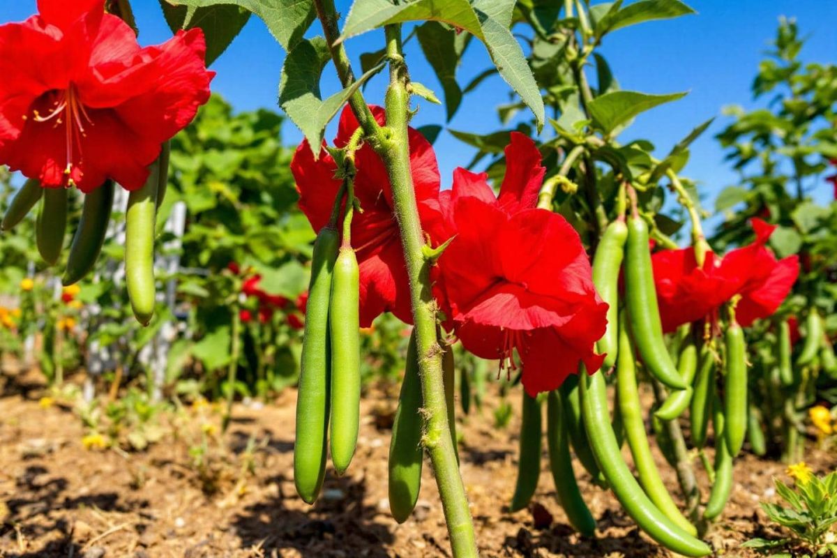 Le haricot d'Espagne : un trésor horticole à découvrir cet été
