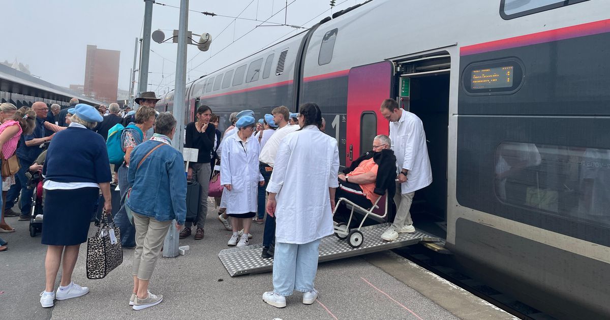 Un voyage de foi : 460 pèlerins partent de Dunkerque vers Lourdes à bord d'un train spécial