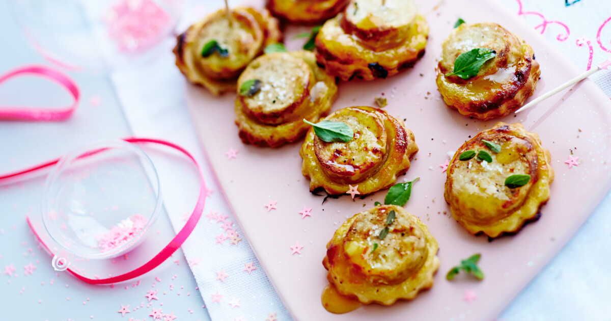 Tartelettes au boudin blanc