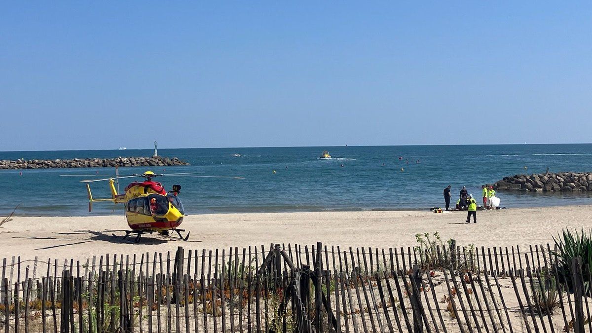 Deux tragédies sur les plages des Pyrénées-Orientales : un mort et un sauvetage in extremis