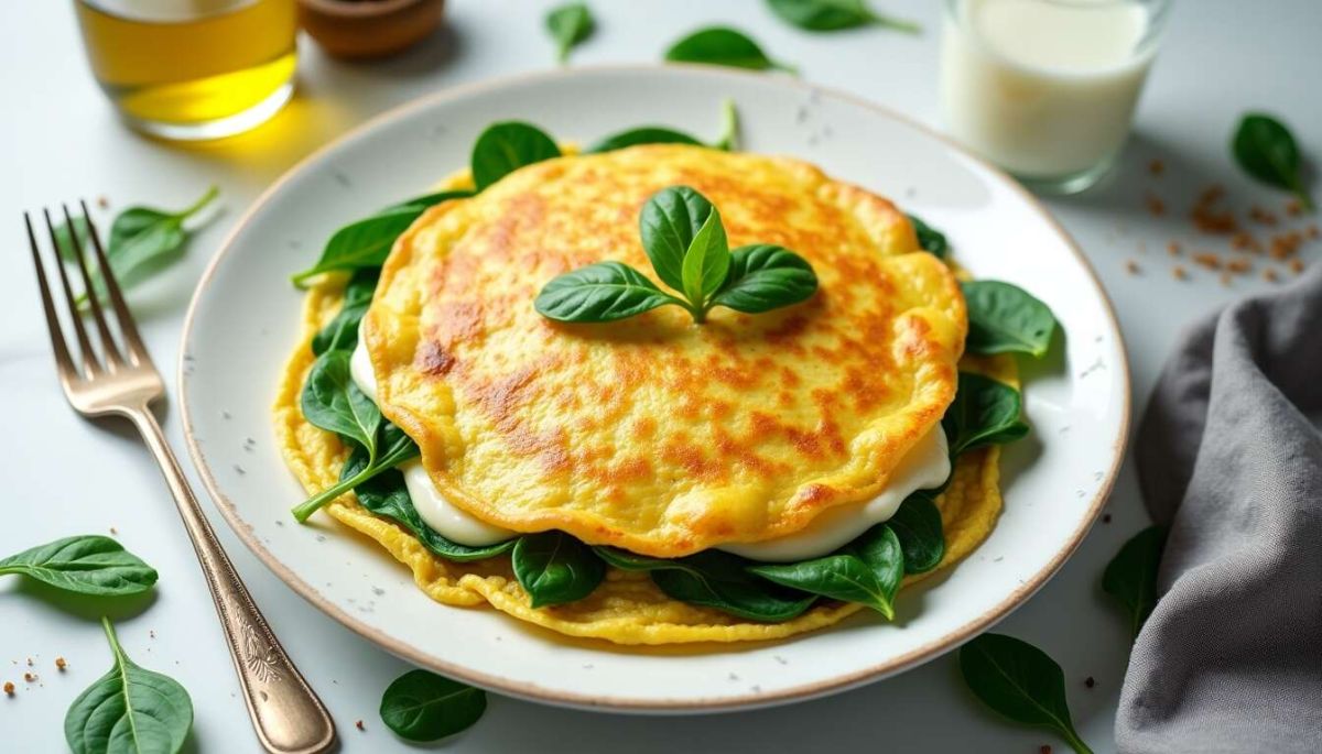 Omelette légère aux épinards : la recette incontournable pour un repas sain