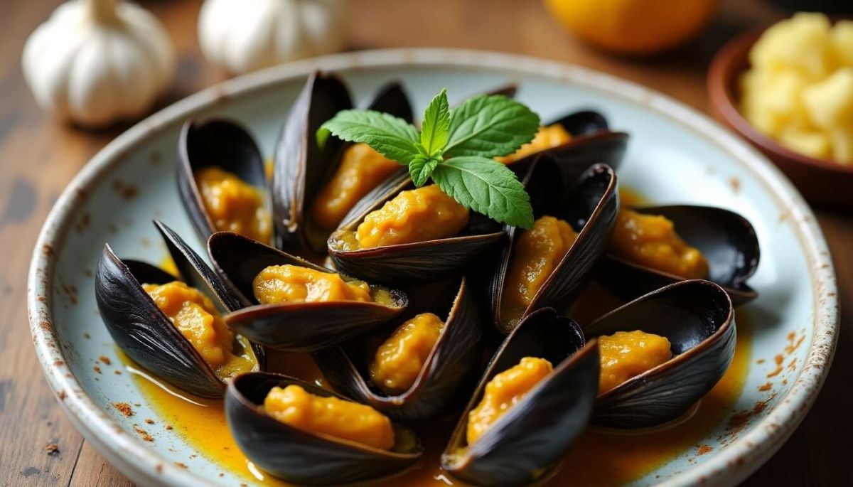 Découvrez la recette rapide des moules au curry au Cookeo