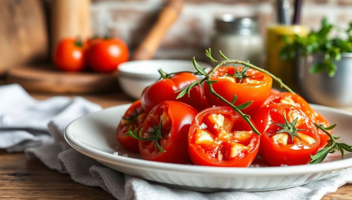 Un délice méditerranéen : découvrez la recette des tomates séchées au four