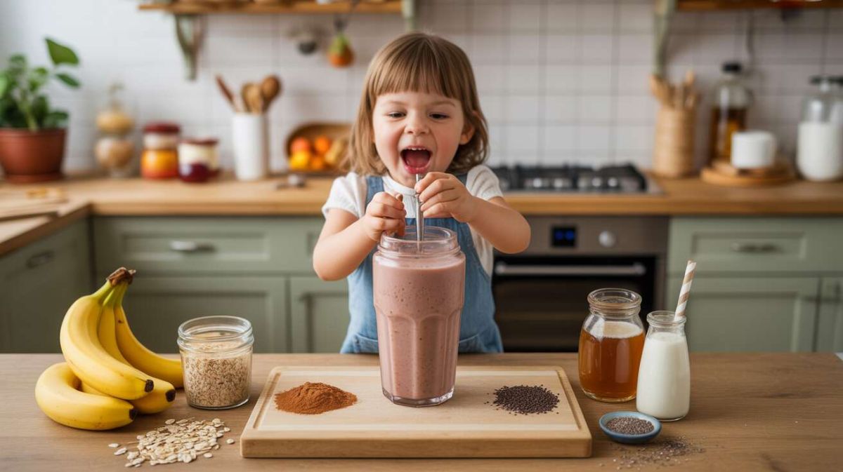 Découvrez le smoothie des enfants : une recette saine qui réveille vos matins