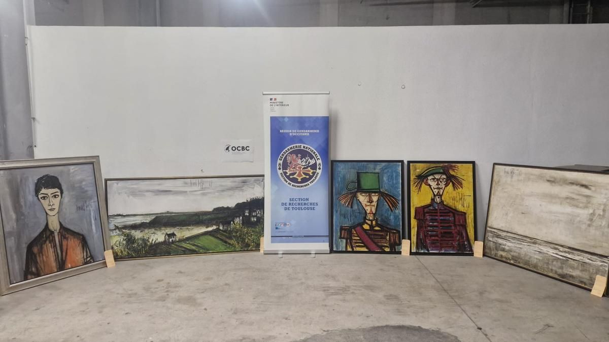 Cinq cambrioleurs condamnés pour le vol de tableaux de Bernard Buffet