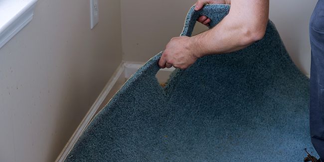 Comment décoller une vieille moquette ?