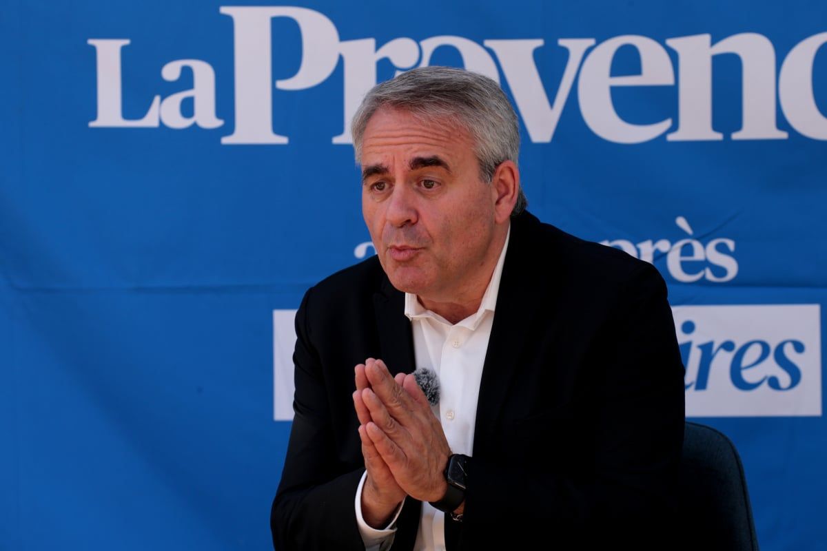 Xavier Bertrand plaide pour une République des territoires lors des rencontres d'Aix