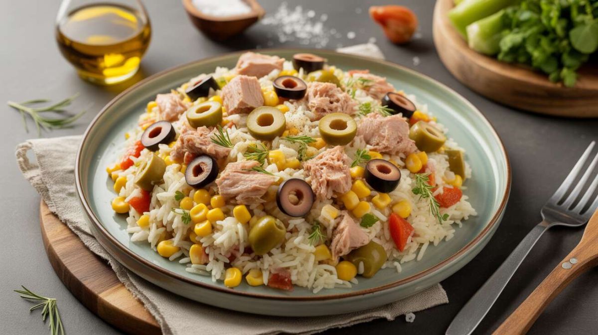 Une salade de riz express pour des journées ensoleillées en 15 minutes