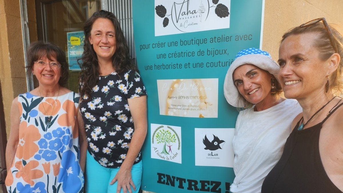 Une boutique éphémère prend ses quartiers dans un cabinet de massage à Lodève