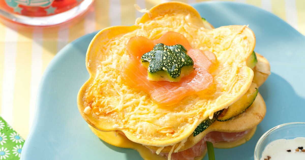 Des lasagnes de courgettes savoureuses à la double touche de saumon