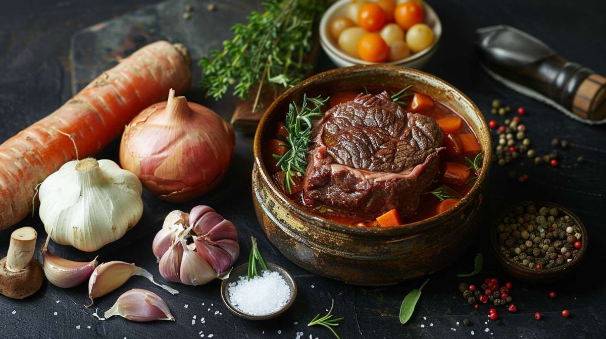 Découvrez la recette authentique du bœuf Marengo