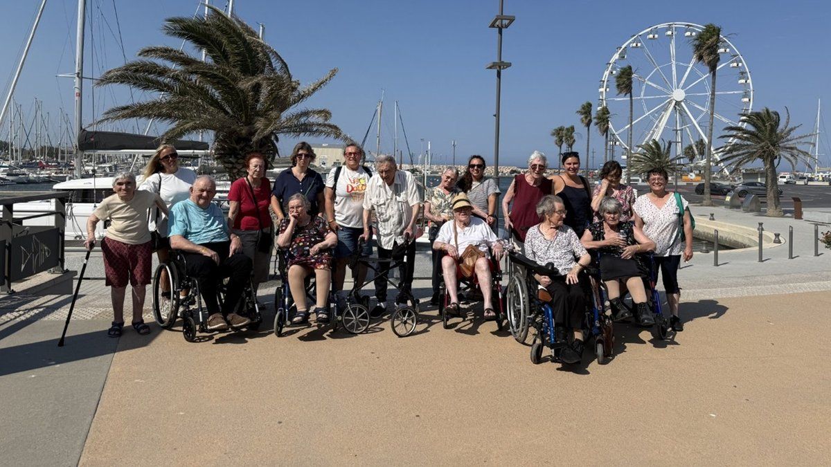 Un séjour inoubliable à Argelès-sur-Mer pour les résidents de l'Ehpad Cadéot