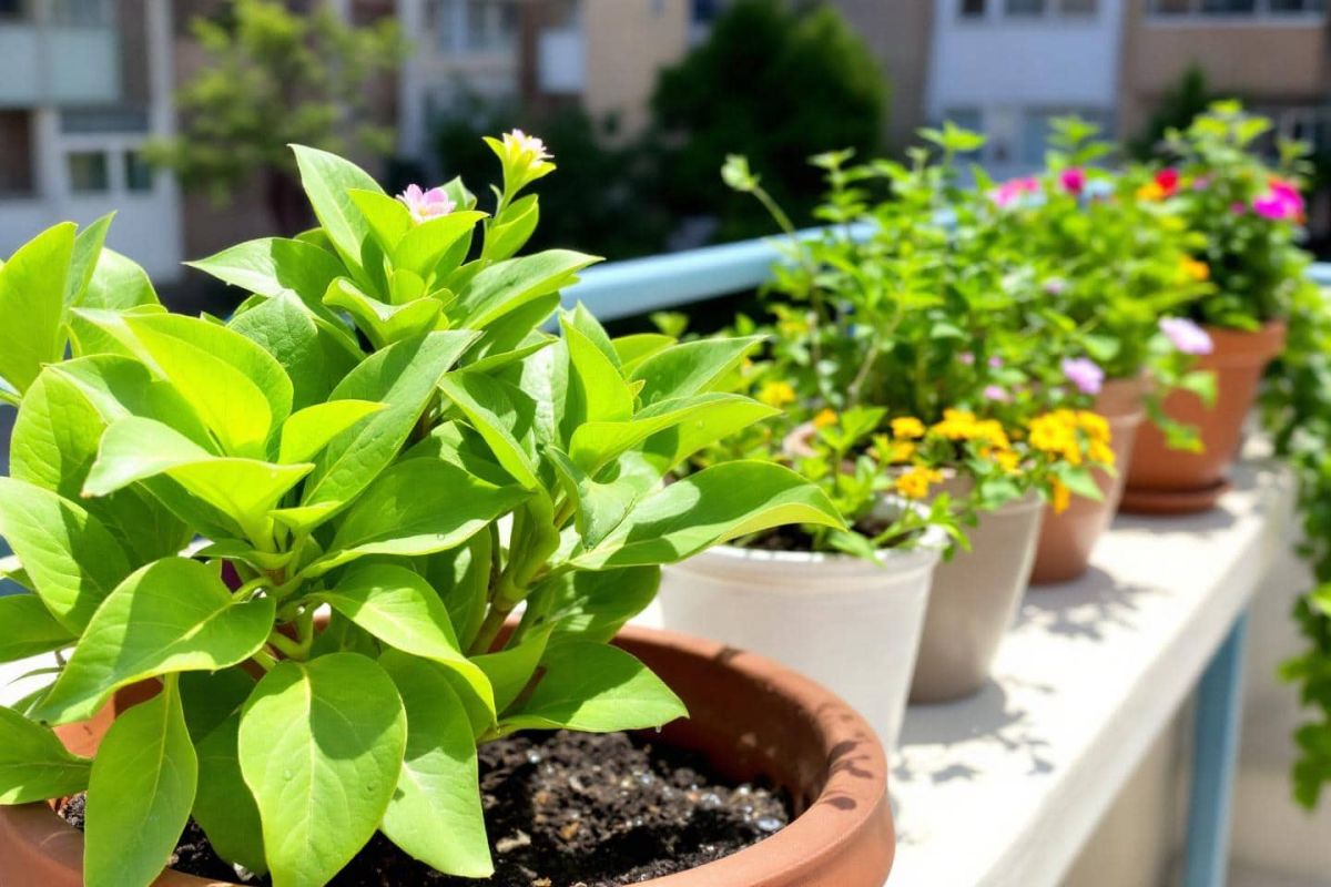Arrosage : l'allié secret pour un balcon fleuri sous la canicule