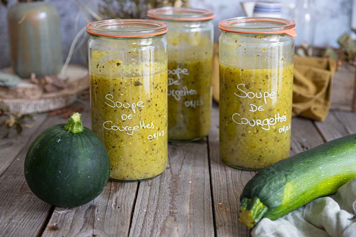 Une délicieuse soupe de courgettes pour réchauffer vos soirées